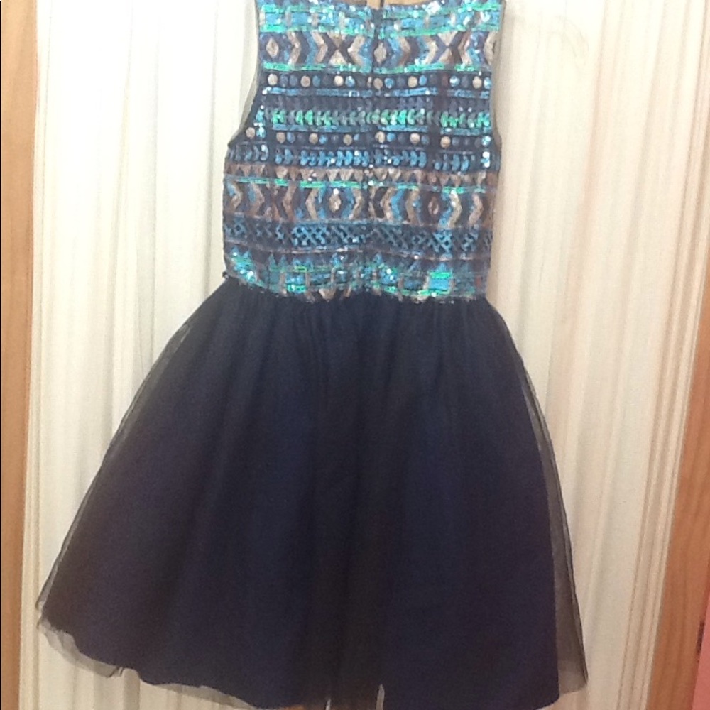 Blush by Us Angels Girls Sequin Special Occasion Dress Size 10
